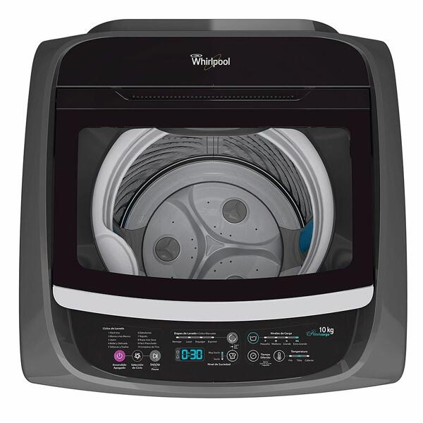 Lavarropas WHIRLPOOL carga superiorSilver 10kg WWI16CSZWA - Imagen 3