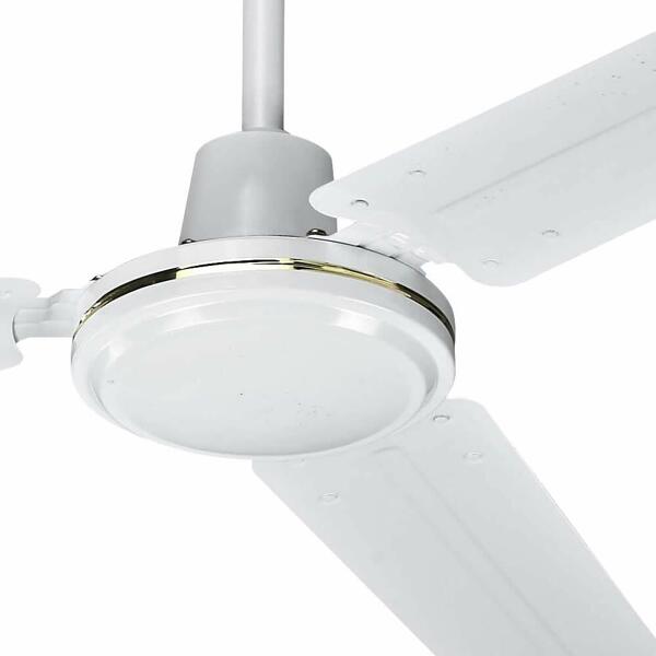 Ventilador de techo aspas metalicas blanco KEN BROWN XJ101 - Imagen 2