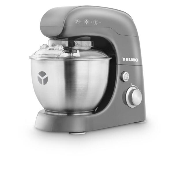 Batidora Gris c/Pie Bol YELMO BB-1103