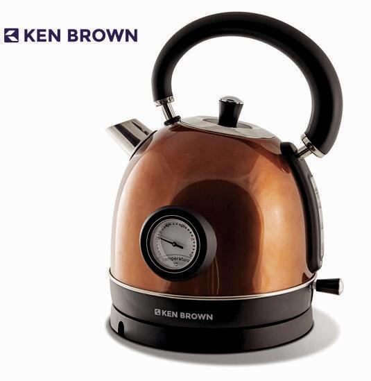 Pava eléctrica con termómetro KEN BROWN-KBJ126 D
