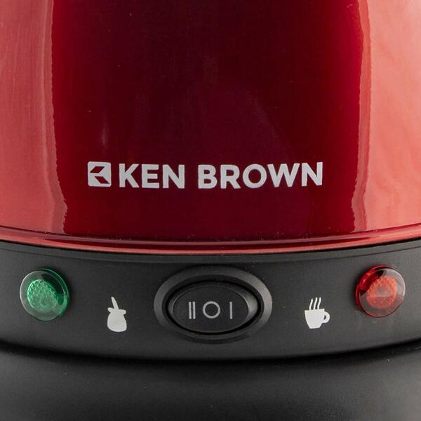 Pava Eléctrica Mate/Café KEN BROWN- JE104 - Imagen 2