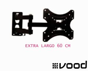 Soporte Tv extensible a 60cm doble brazo 23» a 50» cod. 20050 VOOD