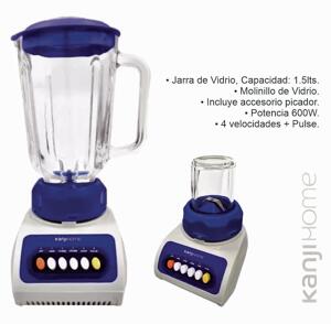 Licuadora 2EN1 KANJIHOME 600W  BI0600