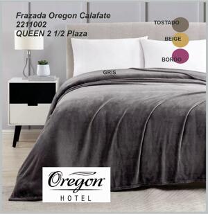 Frazada Oregon Calafate 100% Fibra Acrilica QUEEN  – 2 1/2 plazas 220x240cm (2211002)