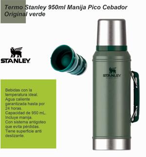 Termo Clasico STANLEY 950ml 10-10148-045 Con tapon cebador