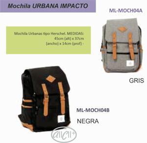 Mochila Urbana Impacto  ML-MOCH04A/ML MOCH04B