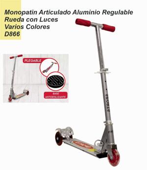 Monopatin Infantil 3 ruedas con luz d866-19-2 SPORT TL001