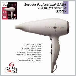 Secador de Cabello GAMA DIAMOND CERAMIC STD BECHD0000001605