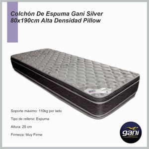 Colchon  GANI Silver Flex Firme 3.0 190×80 pilow