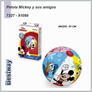 Pelota Mickey y sus Amigos BESTWAY 7337-91098