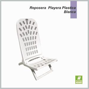 Reposera Playera Blanco 3-00370