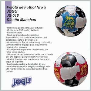 Pelota N°5 JS-015 JOGU – Diseno Manchas