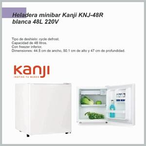 Heladera con congelador KANJIHOME Blanca F100000J48R