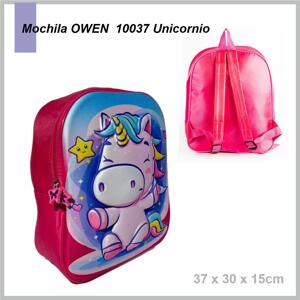 Mochila OWEN 10037 UNICORNIO 37cm x 30cm x 15cm