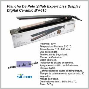 Planchita de pelo superficie ceramica SILFAB  58W BY-615