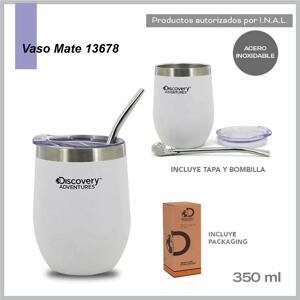 Vaso mate DISCOVERY 13678  350ml
