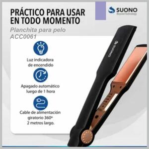 Planchita de pelo SUONO ACC0061 GW7626