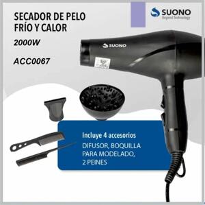 Secador de Pelo SUONO ACC0067 2000W