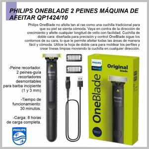 Cortabarba PHILIPS Oneblade Fancy Box QP1424/10