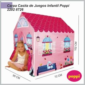 Carpa Casa de niñas POPPI 2202-8726