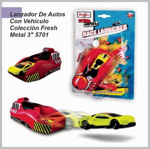 Lanzador de autos ZURU Fresh metal 3»  5701-15151