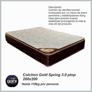 Colchon GANI Gold Spring 3.0 ptop 200×200