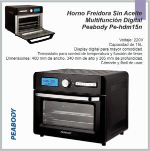 Horno digital multifunción PEABODY PE-HDM15N