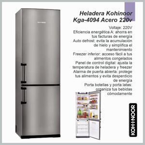 Heladera KOHINOOR KGA-4094/8