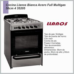 Cocina LLANOS Bianca Acero Full Futura 4 35205