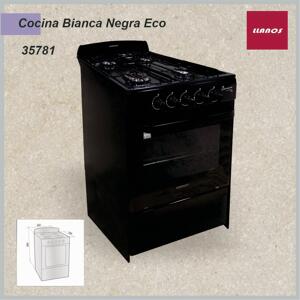 Cocina LLANOS bianca eco negra 35781