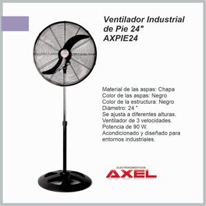 Ventilador de Pie 24» Axel AXPIE24