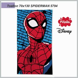 Toallon PIÑATA Tondosado 70×130 Spiderman 5794