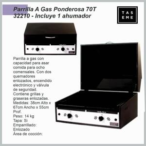 Parrilla Ponderosa Gas 70T – 32210