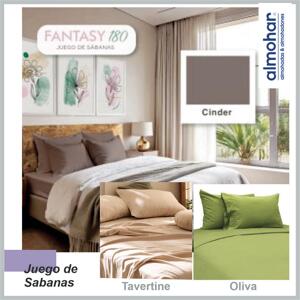 Juego de Sabanas ALMOHAR Fantasy 180 Queen 90200160/ 90200163/90200164