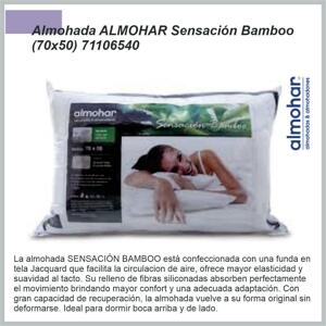 Almohada ALMOHAR Sensación Bamboo (70×50) 71106540