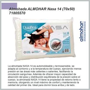 Almohada ALMOHAR Nasa 14 (70×50) 71805570