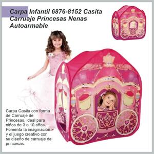 Carpa carruaje princesa (B/6) 6876-8152