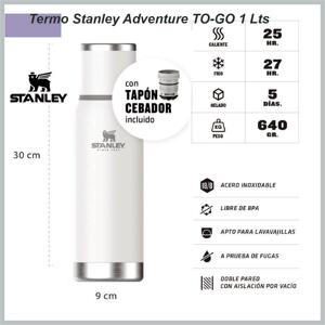 Termo adventure STANLEY  TO-GO BOTTLE 1lts polar 10-12206-001