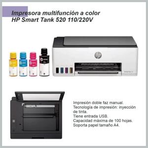 Impresora HP Smart Tank MFP 520