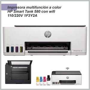 Impresora HP Smart Tank MFP 580 wifi