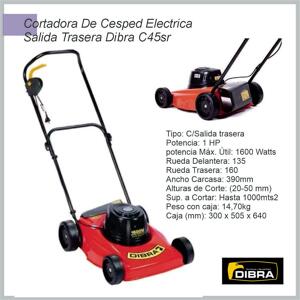 Cortadora Electrica 2 pos. Salida Trasera C45SR DIBRA