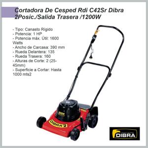 Cortadora Electrica 2 pos. Salida Trasera C42SR DIBRA