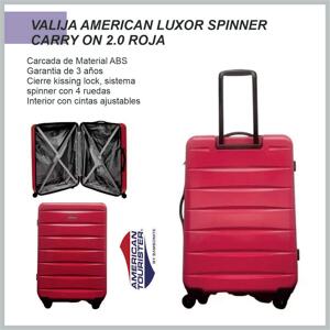 Valija AMERICAN TOURISTER spinner cabina luxor 2.0