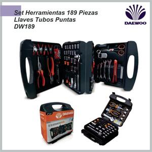 Kit de 189 herramientas DAEWOO DW189