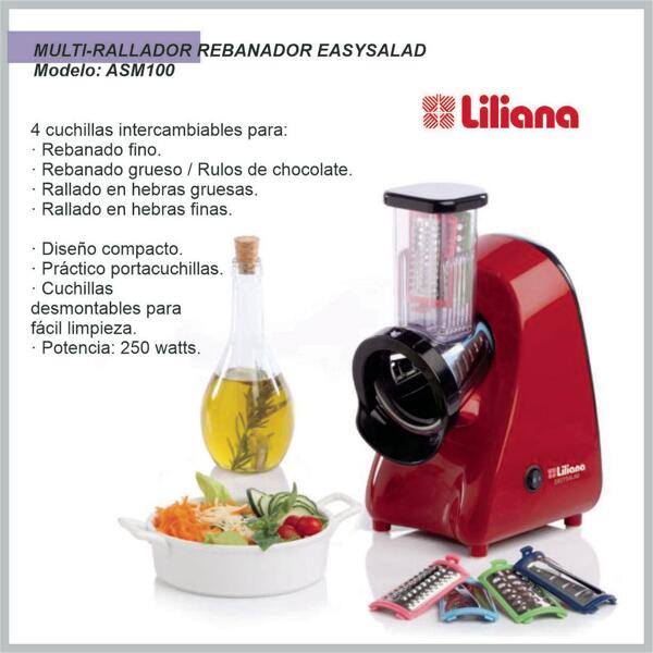 Multirrallador/ Rebanador LILIANA EASYSALAD-AASM100