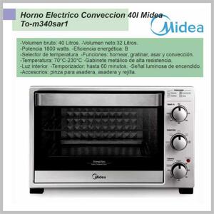 Horno grill MIDEA 40Lts TO-M340SAR1
