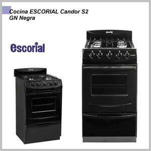Cocina ESCORIAL Candor S2 GN Negra