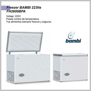 Freezer BAMBI 223lts FH2600BPA