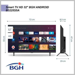 Smart Tv 32» BGH Android B3225S5A